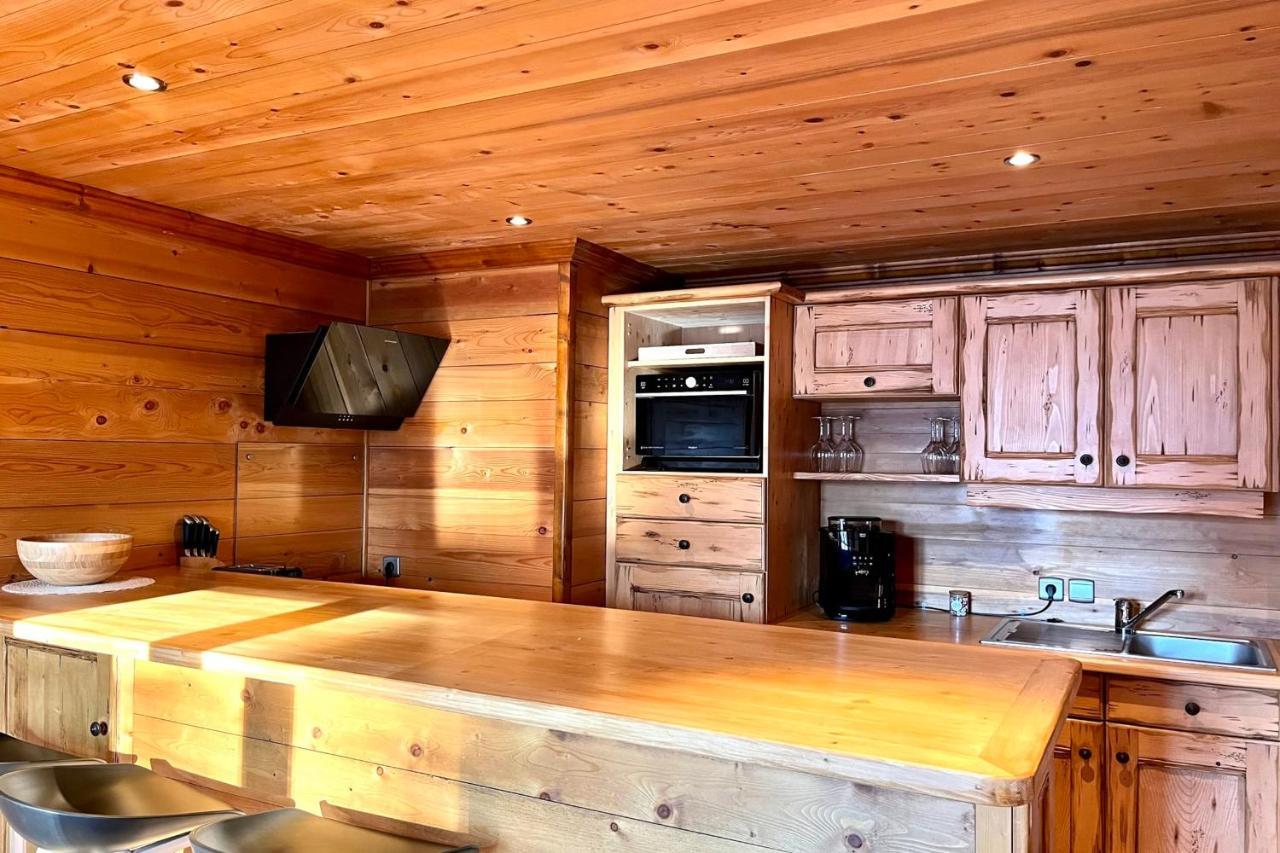 Chic And Cosy Apt With Balcony In Megève Exterior foto